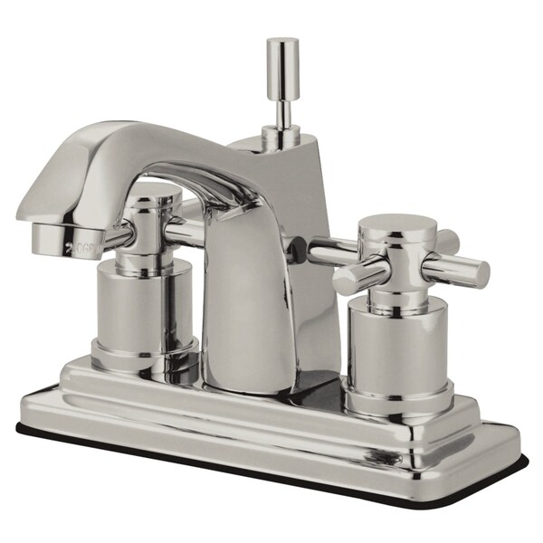 KS8648DX 4" Centerset Bathroom Faucet, Brushed Nickel